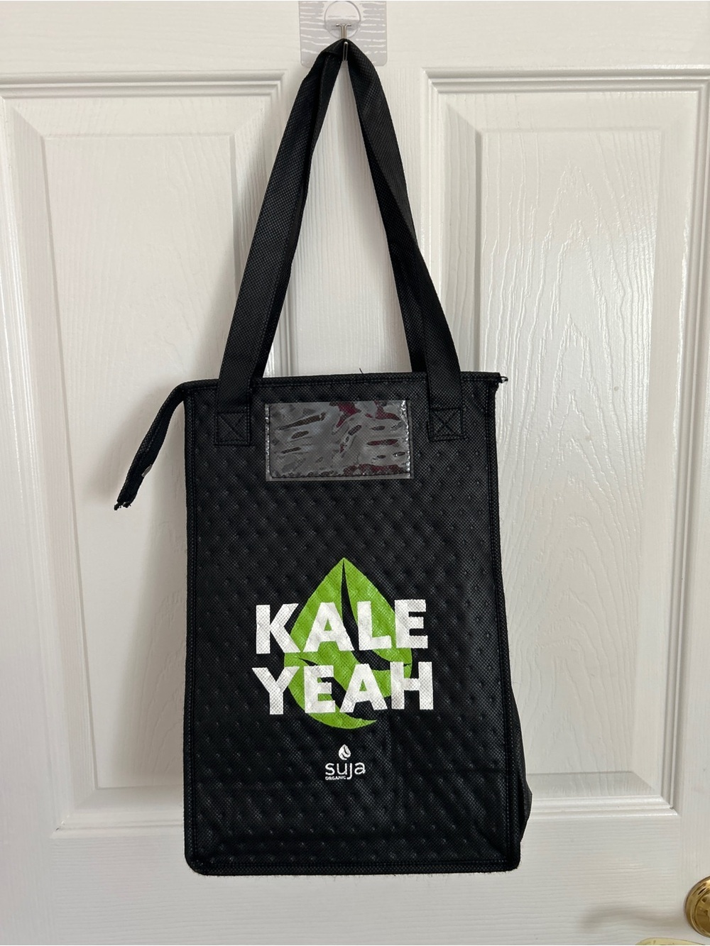 Suja Organic "Kale Yeah" Insulated Cooler Bag - Black/Green